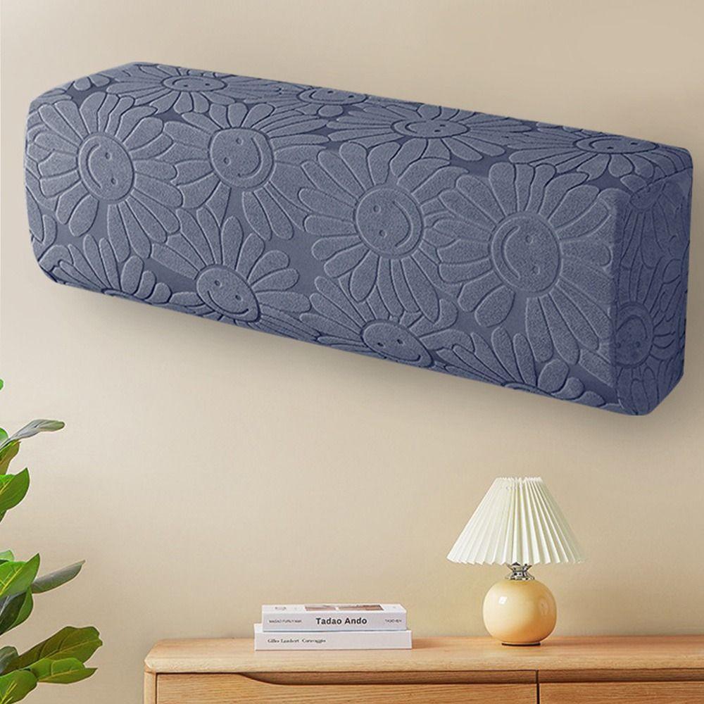 1Pcs Wall Mounted Air Conditioning Cover Elastic Fabric Air Conditioner Protector Fan Dust Cover