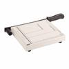 Manual Paper Cutter Accurate Clean Cutting A5 Paper Trimmer with Arc Handle Positioning Ruler for School Office Steel