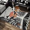 1pc Anime Cartoon Design Office Chair Mat - Japanese Style Decorative Carpet for Home and Office, Suitable for All Seasons, Perfect Gift Idea.A089