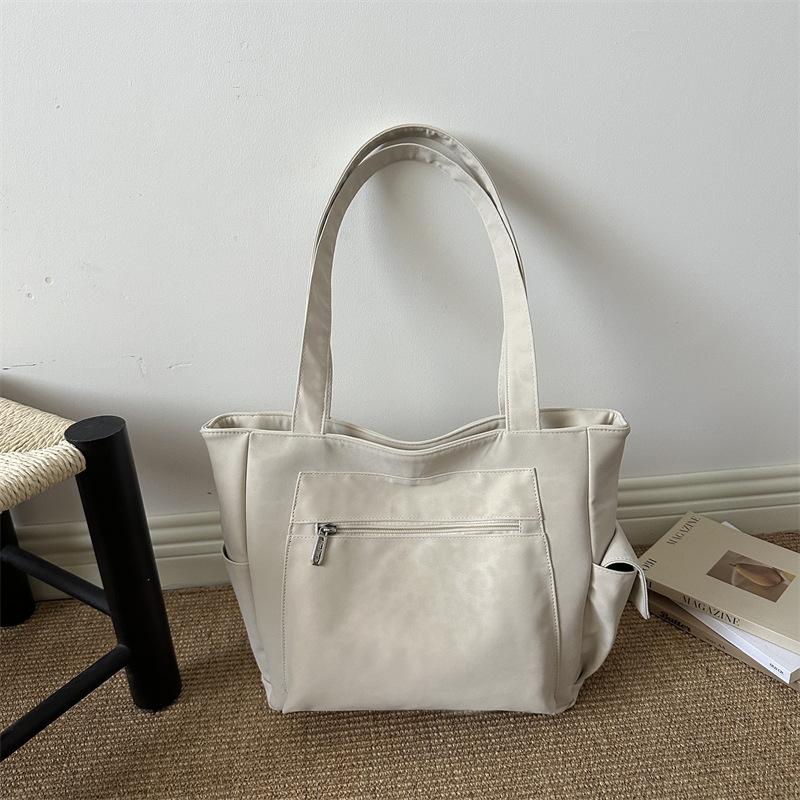 Tote Bag Women's Shoulder Bag Retro Simple Fashion Trend Large Capacity Bag