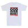 God Over Money Matthew 6:24 Christian Bible Faith Quote Vintage Unisex's T-Shirt