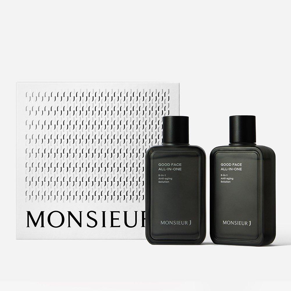 

Monsieur J Good Face All-in-One Double Special Set (140ml x2)