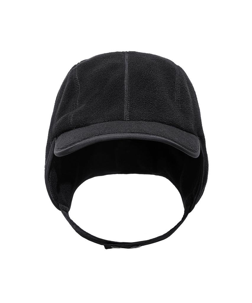 Beoteopeullaiseupocheuweeo Active Fleece Ear Flap Cap Black