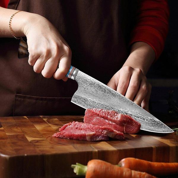 Butcher Knives Chef Knife VG10 Damascus Steel Kitchen Chef Knives Utility Cooking Tools