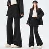 Lace-Accent High-Waist Slim-Fit Micro-Flare Pants for Women - 2026 Spring Fashion