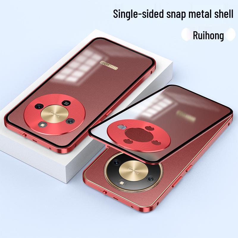 Honor X50gt Magic7Pro Anti-Fall Metal Frame Snap-On Phone Case