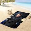 Rhythm: Johnny's Electric Night Beach Towel Beach Beach Towel for Vacation Photos Absorbent Bath Towel Quick-drying Swim Towel Seaside