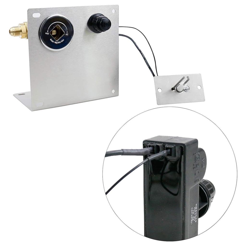 For Heater Low Pressure LPG Propane Gas Fireplaces Fire Pit Flame Failure Safety Control ValvesKit with Igniter Assembly