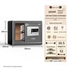 AIPU Smart Fingerprint Password Home Office Safe