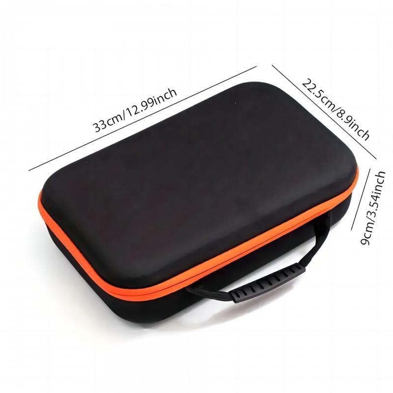 Portable Fishing Tackle Bag With Zipper Handheld Storage Case Rod Reel Line Organizers Outdoor Gear