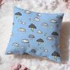 Cute Texture Cushion Cover Premium Comfort Reversible Pillow Cove Two in One Design for Any Room  Car Interior