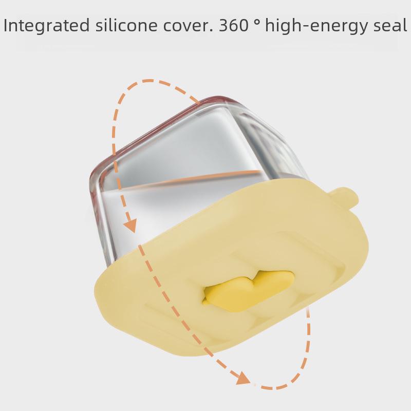 Babynahrungsschüssel-Set aus Glas: Hochtemperaturbeständig, ideal für gedämpften Eierstich
