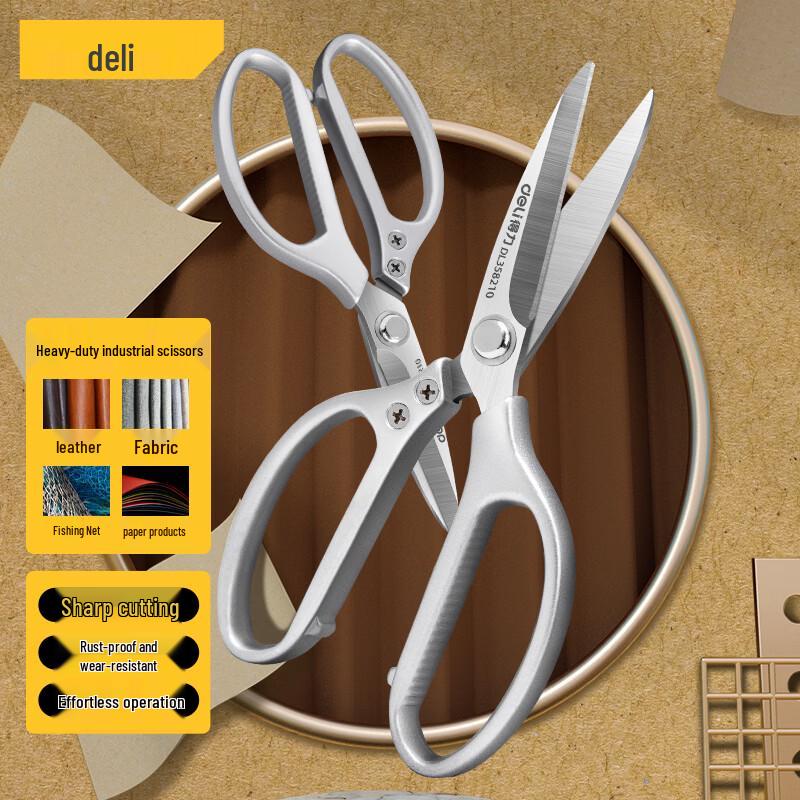 Deli Heavy-Duty Multi-function Scissors