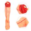 Broken Foot Props Fake Body Parts Halloween Decor Party Toy Limbs Severed Bloody Decorations Halloween Porch Decorations