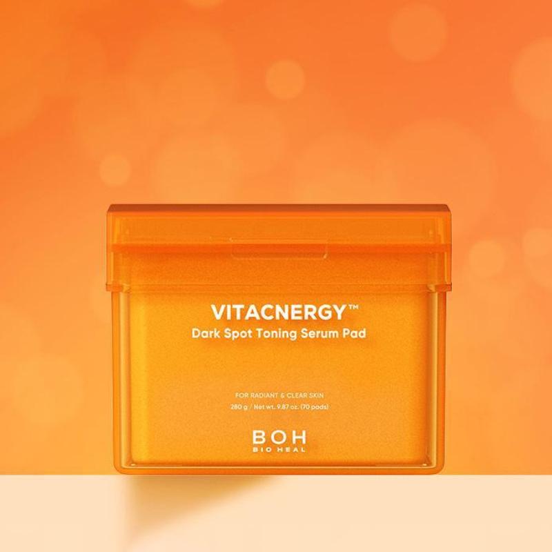 Bio Heal Boh Vitacnergy Aufhellendes Serum Pad gegen dunkle Flecken 280g 70 Stück