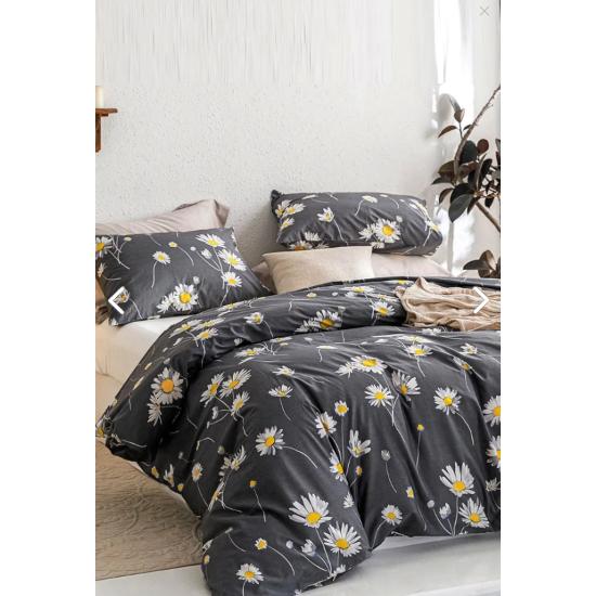 Lastikli Çift Taraflı Çift Kişilik Nevresim Takımı/çift taraflı,papatya nevresim