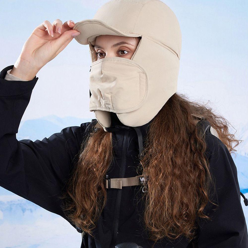 Integrated Face Ear Warm Winter Lei Feng Hat Windproof Earflap Hat Outdoors Cycling Cap Hiking
