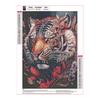 1 Set DIY Diamond Painting Kit Exquisite Animal Floral Pattern Rhinestone Picture for Home Decoration