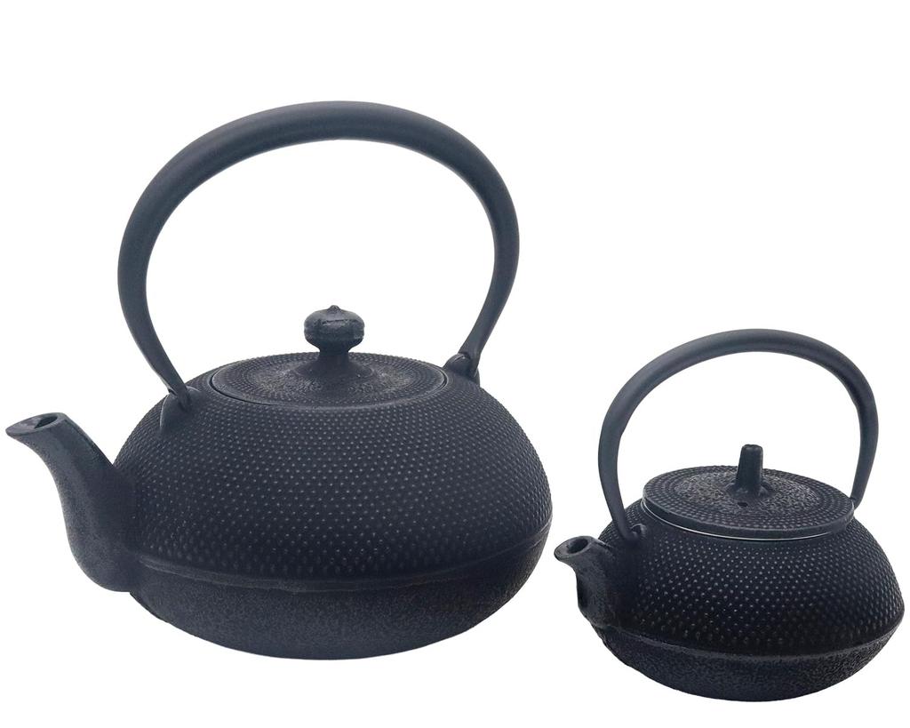 Nanbu Iron Teapot and Teapot Set Teapot Teapot Gift (Iron 1.2L, 0.3L)