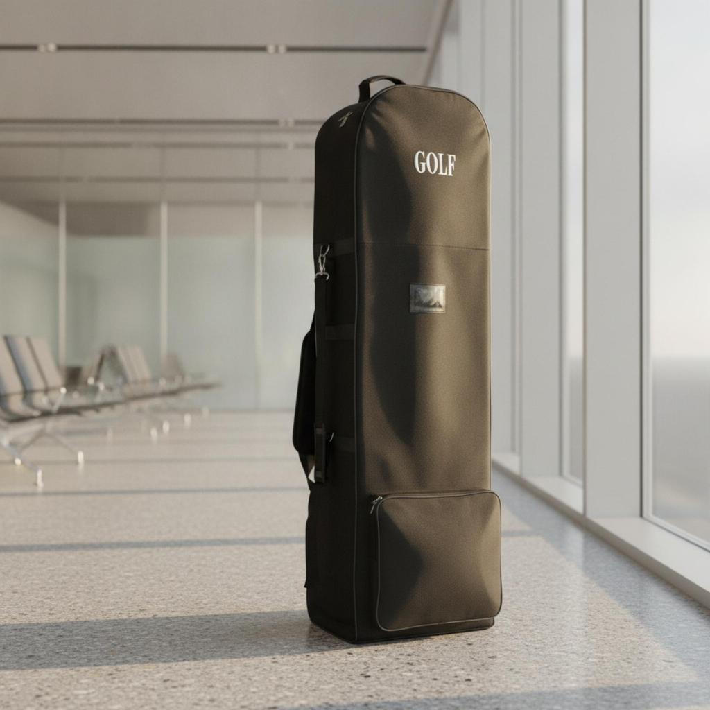 Travel Bag Long-Lasting Wheeled Golf Cover Water-Resistant