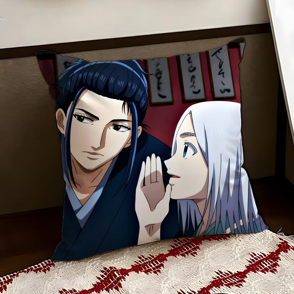 The Blue Wolves of animeMibu Cushion Cover Reversible Soft Durable Pillow Cover Home Car MultiScene Use for Daily Comfort