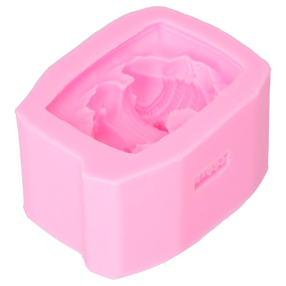 Non-Stick Baby Silicone Mold Flexible Baby Shower Mold Reusable 3D Fondant Mold  Fondant Cake