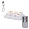 4/6/8/12 PCS Flameless Christmas LED Candle Light Remote Control Electronic Candle  New Year