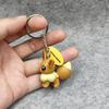Cartoon Pokemon Pikachu Charmander Cubone Bulbasaur Kawaii Squirtle Keychain Pendant Bag Ornament Doll Children Birthday Gifts