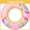 Large Thickened Children's Inflatable Swim Ring For Boys And Girls With Ins Lucky Bubble Pattern