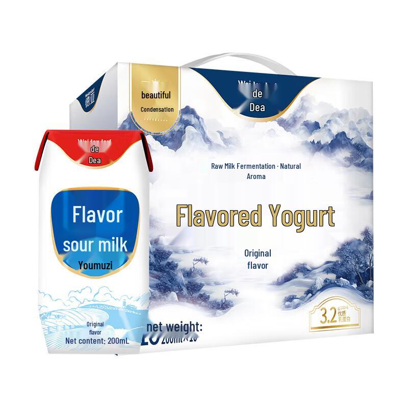 De Ya Original Flavored Yogurt Drink (10-Pack)