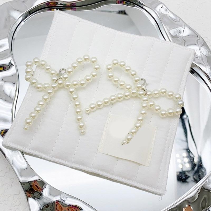 Fashion Bowknot Keychain for Women Sweet and Cute Shoes Decorations Keyring Bag Pendant for Purse Backpack Handbag