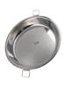 Stainless Steel Tray for Pizza and Grill with Handle Supports Even Heat Distribution Suitable for Cooking Baking and Serving