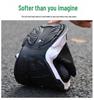 Men's Black Breathable Casual Running Shoes with Soft Mesh Soles