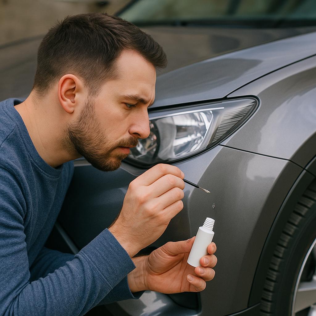 SEAT LS5Y Touch-Up Kit 2 in 1: Base Coat + Clear Coat with Brush