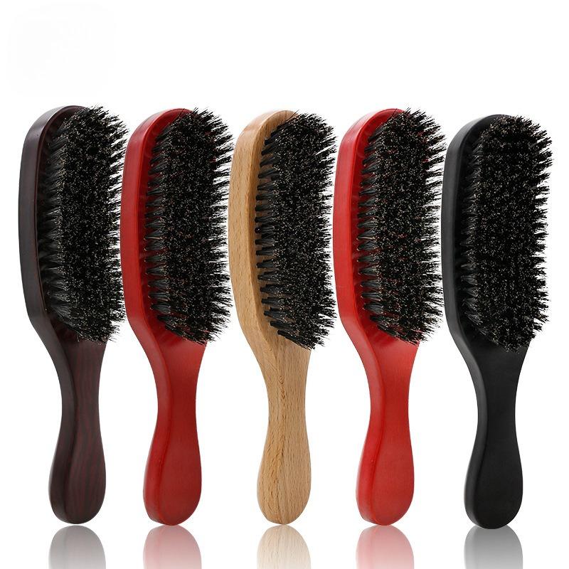 Haarbürsten mit Borsten, Haarbürstenborsten mit Holzgriff, Professionelle Haarbürsten für Zuhause und Salon