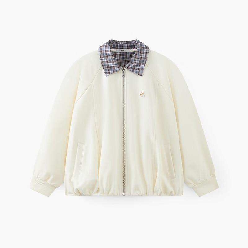 MQD Girls' Autumn Retro Lapel Jacket