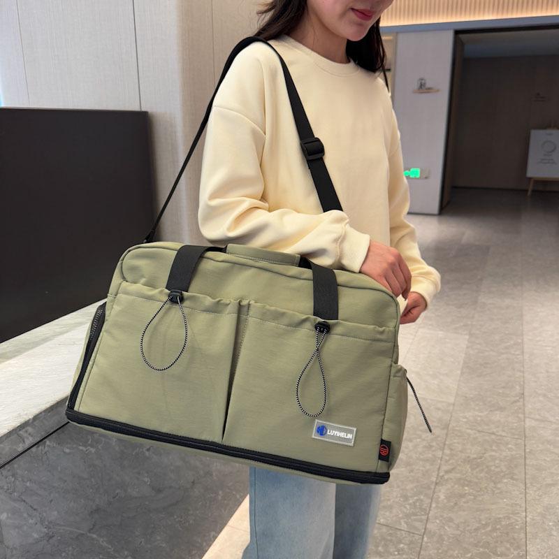 Travel Fashion Multi-Purpose Women's Yoga Fitness Shoulder Bag - Large Capacity Crossbody Handbag