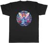 Magical Fairy Mens T-Shirt Angel Wings Faries Stainglass Unisex Tee Gift