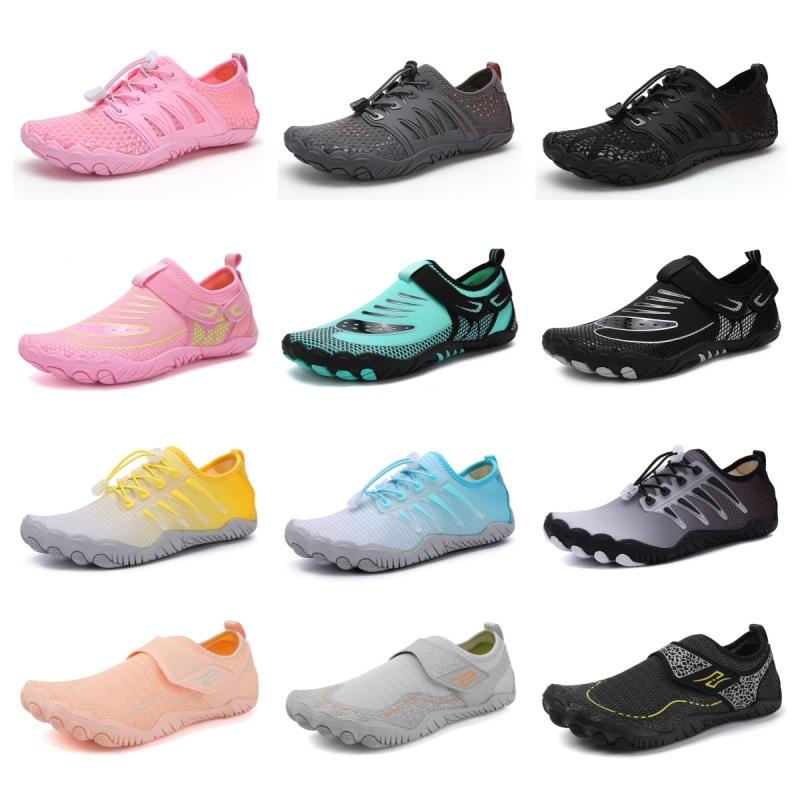 2025 Multi-Size 35-46 Water Sports Shoes Couples Beach Diving Aqua Sneakers for Swimming Gym Cycling Hiking Outdoor Activities