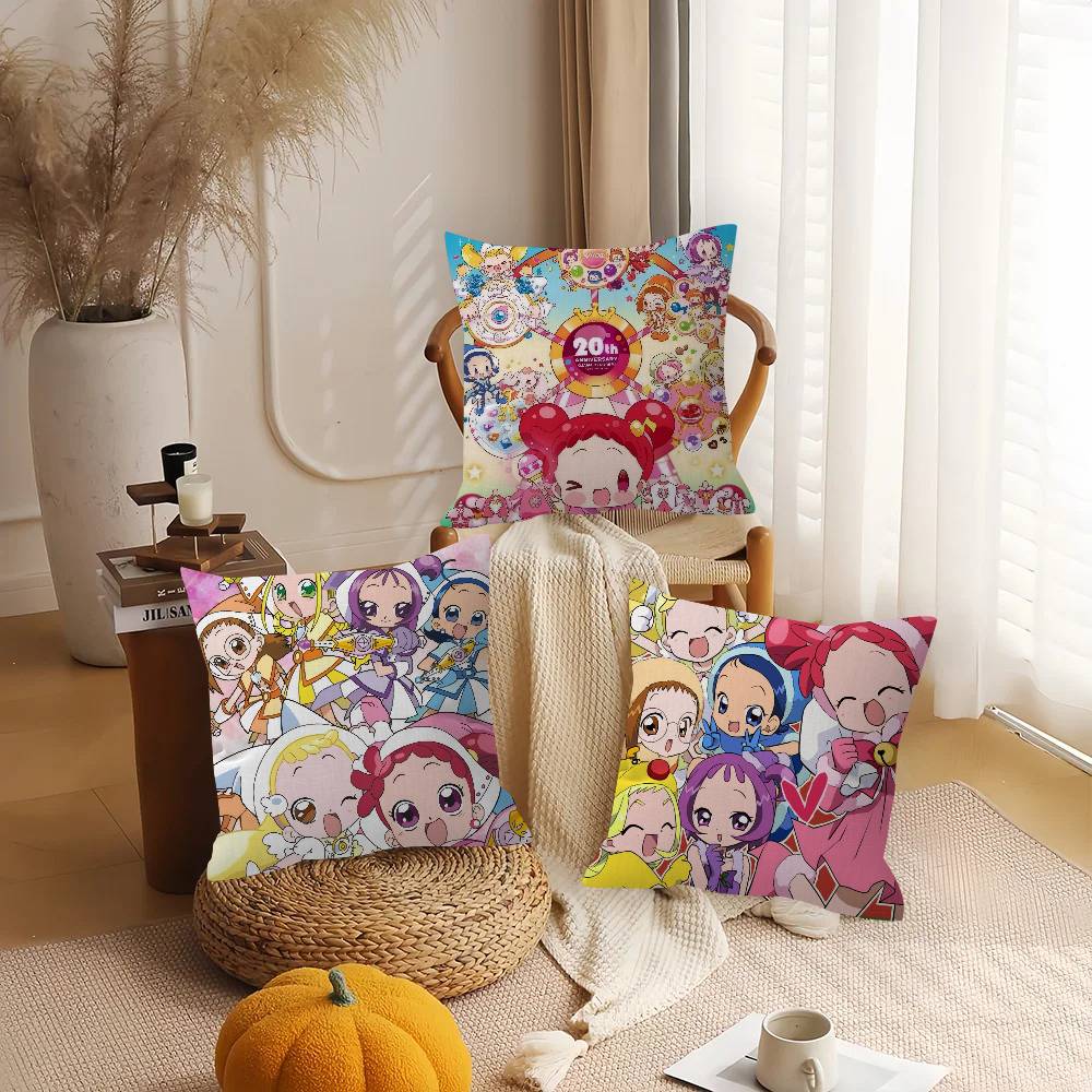 Anime Magical Cute Doremi Pillow Anime Pillow Sofa Bed Head Pillow Cover Cushion Cover Fashion