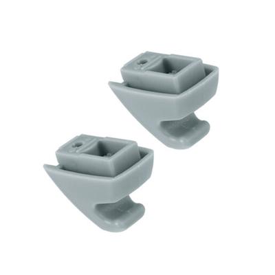 2x Grauer Sonnenblendenhalter Stützclip Für Chevy Silverado 1500 Tahoe 15882854