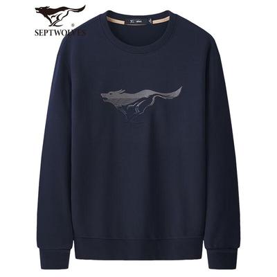 Men's Autumn Embroidered Long Sleeve Sweatshirt