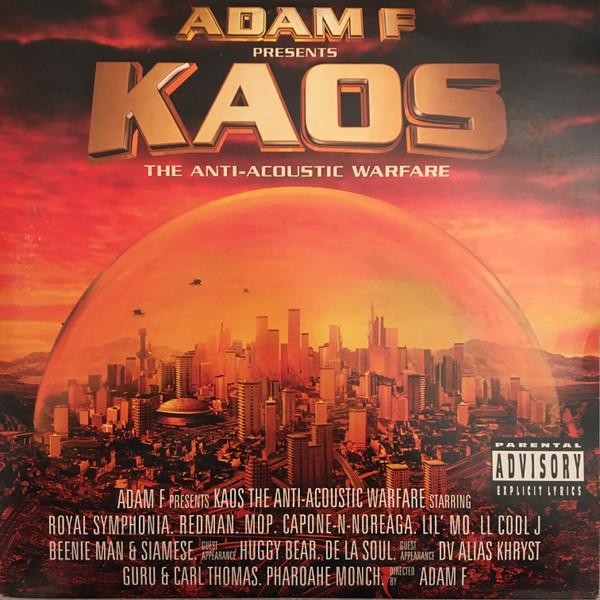 

LP Record ADAM F Kaos The AntiAcoustic Warfare 724353425012 EMI 2001 UK Rap HipHopRB Used