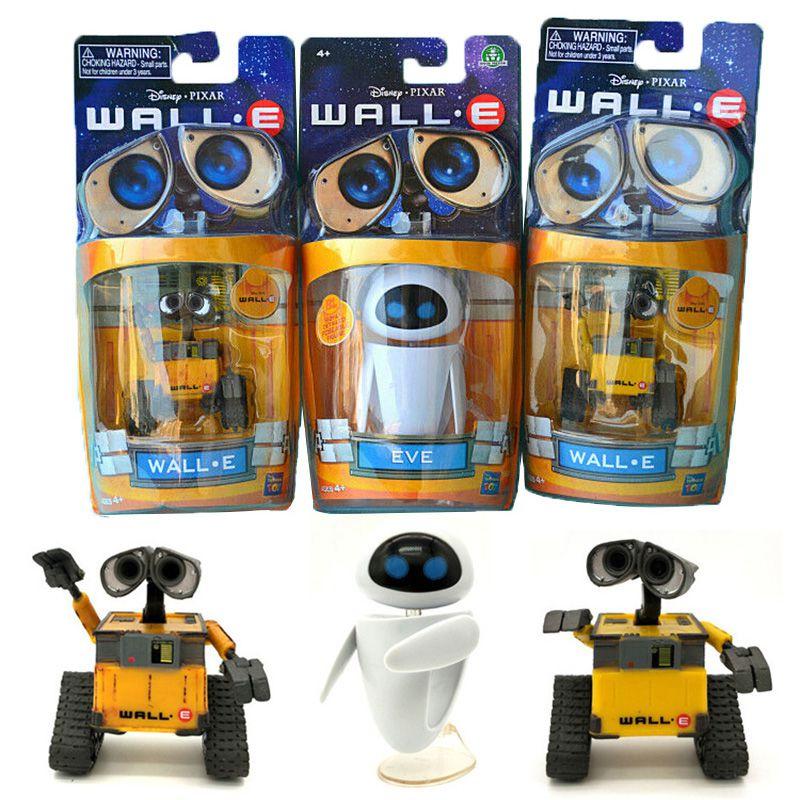 Eve Walle Mini Roboter Bewegliche Actionfiguren Spielzeug Geschenk für Kinder3 Spielzeugstile