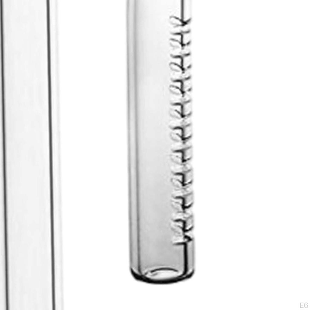 Aquarium Glass Lily Pipe Fish Tank Filter Inflow/outflow Skimmer Surface Clear