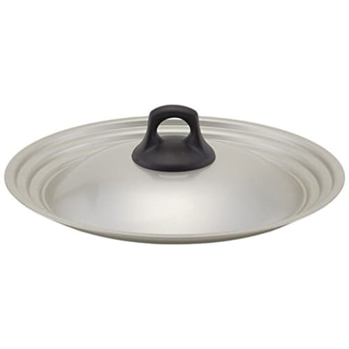 Hokuriku Aluminum Dual-Use Lid, 20-22cm, Aluminum, Made In Japan, Anodized, for Frying Pans and Pots, HP01-Z227