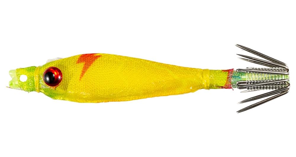 Yamashita Squish hook 037 Bachibachi Лимонный 3,8 см-1-ступенчатый 3,8 см-1