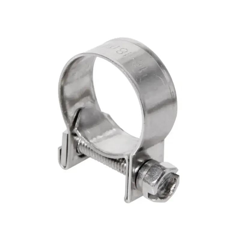 5Pcs/Set 7mm-16mm Hose Clamp Stainless Steel Hose Clips Durable Hose Air Hose Clamps Water Pipe Clips Screw Band With Fasteners