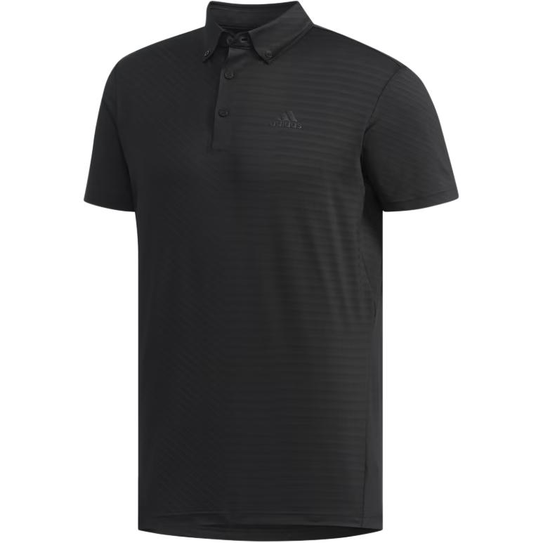 Adidas Polo Shirts Men s Black Polo Collar Moderate DW7674 175/92A/S