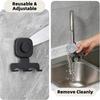 Removable Suction Cup Razor Holder Wall Mounted Shaver Storage Rack  Washroom Wall